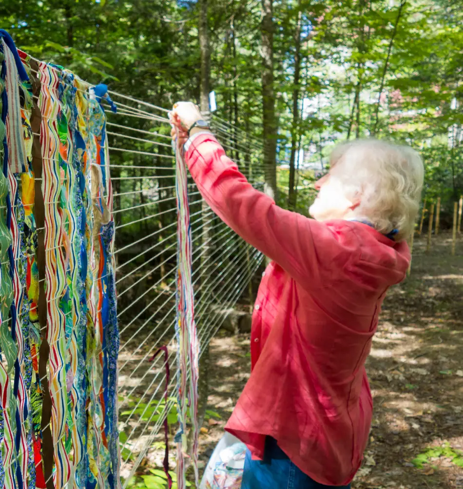 outdoor weaving